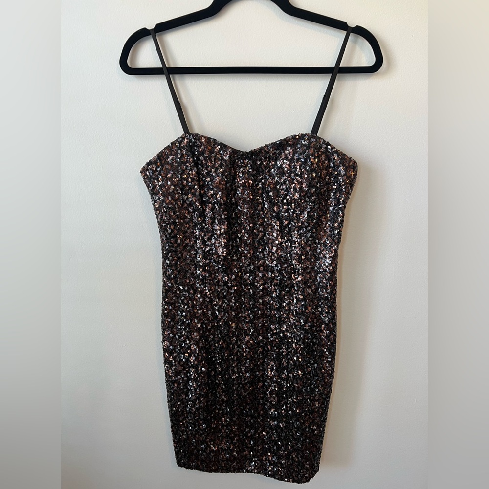 MM Couture Sequenced Mini Dress. Size M. Perfect condition.